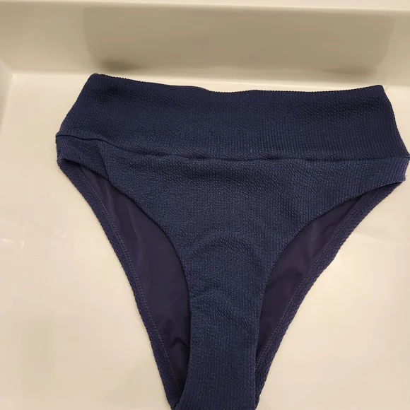 MELISSA ODABAS Hamptons ribbed high-rise bikini briefs - Picture 6 of 11